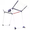 Estendal de chão Leifheit Pegasus 200 — azul/branco