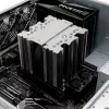 Arrefecedor de CPU SILVERSTONE SST-XED120S-WS para Intel LGA 4677, formato de servidor 4U, prateado