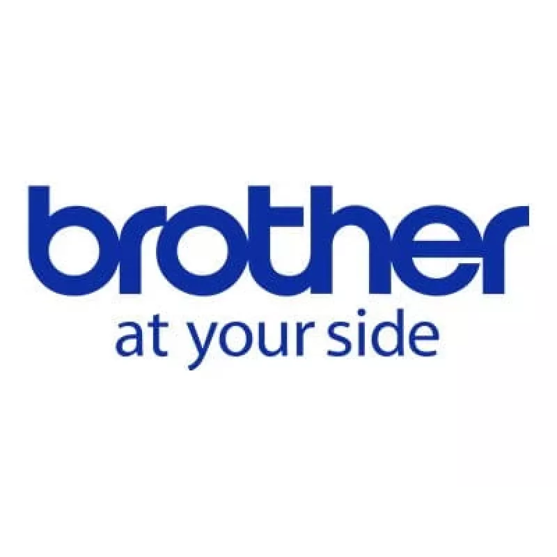 Fita de etiquetagem Brother Gloss Laminated - 12 mm, preto/branco, pack de 10 fita de etiquetagem TC
