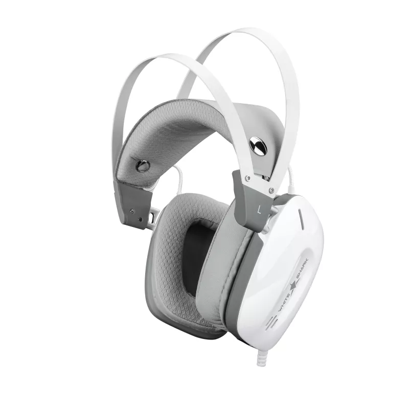 Auscultadores White Shark GH-2446 Gottan branco