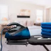 Ferro de engomar Zelmer Aqua Steam ZIS5400 preto-azul