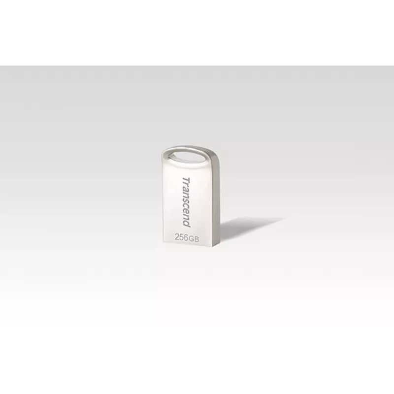 Pen USB 256GB Transcend JetFlash 710 USB3.1 prateado