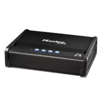 MASTER LOCK MLD08E Cofre preto aço inoxidável