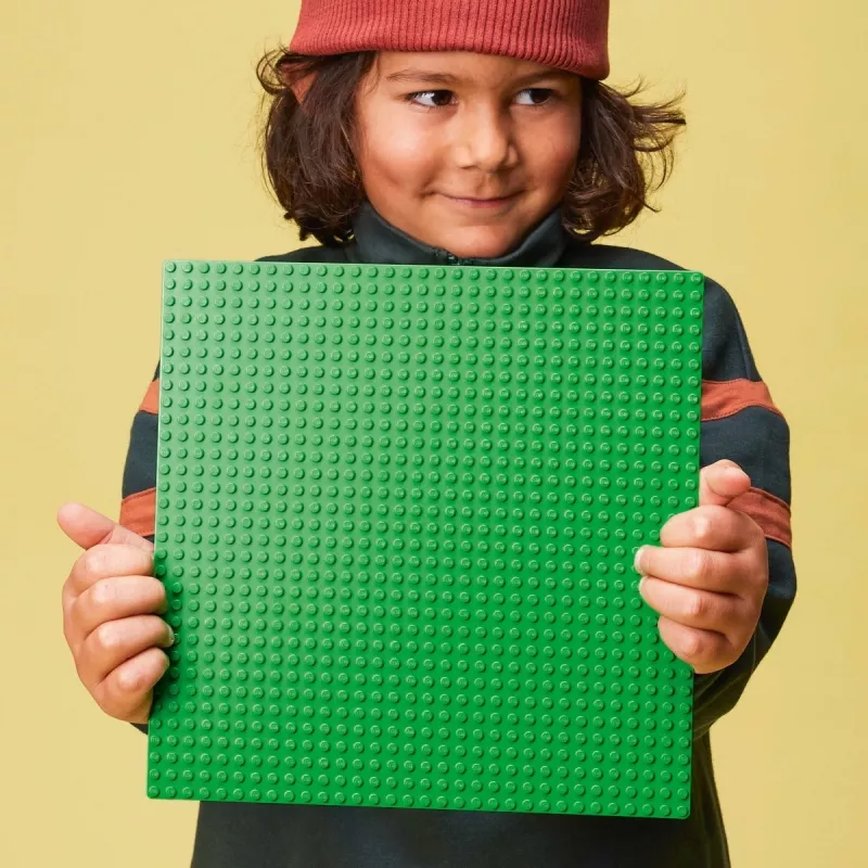 LEGO 11023 Classic Placa de base verde quadrada 32x32 pinos construção relva base de construção e exposição conjunto individual