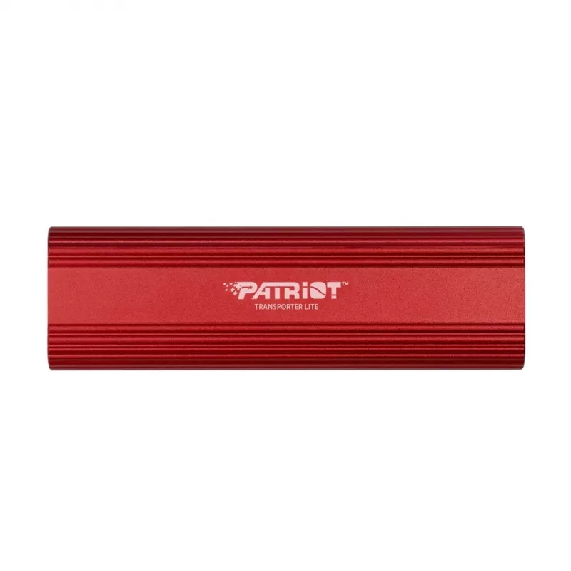 SSD externo portátil PATRIOT MEMORY Transporter Lite 1TB USB3.2 Type-C 1000 MB/S (PTPL1TBPEC) Vermelho (PTPL1TBPEC)