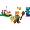 Bricks Minecraft 30732 O conflito da fogueira de Alex