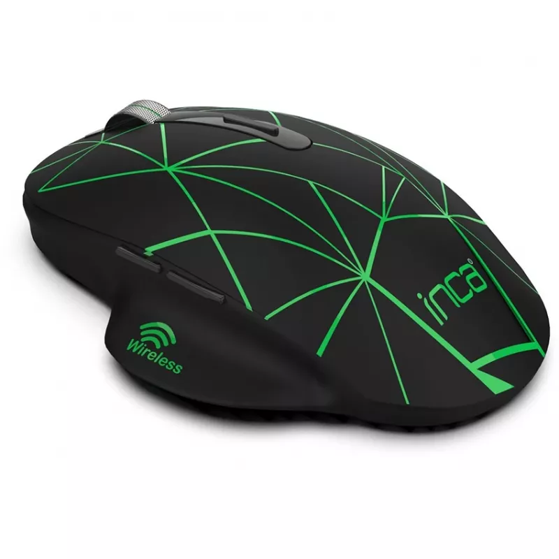 Cian Technology GmbH rato INCA IWM-551 sem fios 1600 DPI pilha USB-C preto retail - rato - 1.600 dpi