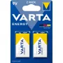 Pilha descartável Varta Longlife Extra 9 V bloco