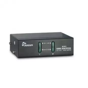 Inter-Tech Argus KVM-AS-21DA - Comutador KVM/áudio - 2 x KVM/áudio - Desktop (88887200)