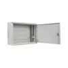 Armário rack 19 polegadas Lanberg 4U+3U 540x200mm, perfil baixo, montagem na parede, cinzento