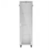 Lanberg FF01-6842-12SL armário rack de chão de 19" 42U 600x800x2122 mm, porta de vidro, LCD, flat pack, 1200 kg, IP20, cinzento