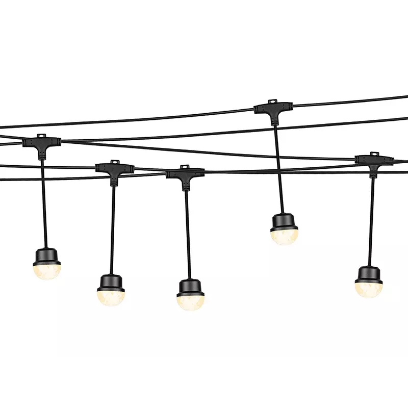 Fita de luzes exterior Tracer 46970 IP65 230V 15 lâmpadas 45W