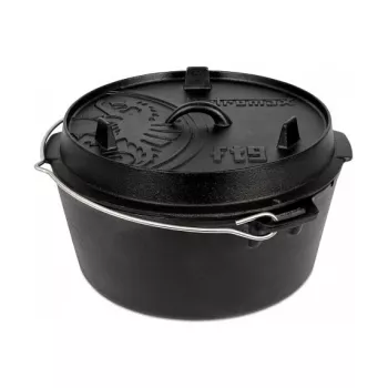 Petromax ft9-t panela de estufar 7,5 l preto (FT9-T)