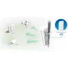 Antena setorial Ubiquiti AP-5AC-90-HD airPrism, 5GHz, 22dBi, 2x2 MIMO, 90° (3x 30°), para Rocket 5AC-PRISM