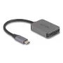 Leitor de cartões DeLOCK USB Type-C alumínio SD Micro SD 5000 Mbit/s