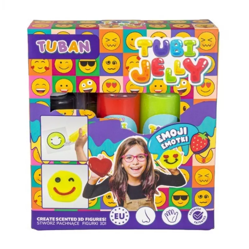 Conjunto de gelatina educativo TUBAN TU3837 — 3 cores