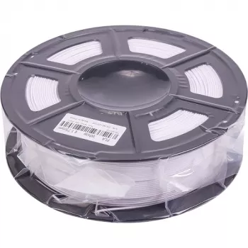 Filamento para impressão 3D PLA, 1,75 mm, 1 kg, branco