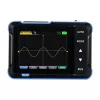 Osciloscópio e gerador de sinal mini 2 em 1 portátil Fnirsi DSO153 150 MHz de largura de banda, 1 GS/s de taxa de amostragem
