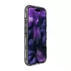Capa LAUT CRYSTAL MATTER X para iPhone 16 série transparente preto