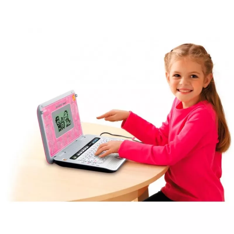 VTech Schulstart Laptop E, 6 anos, rosa VTech Schulstart Laptop E. Idade mínima recomendada: 6 anos, Idade máxima recomendada: 8 anos, cor do produto: rosa