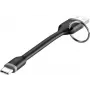 Renkforce RF-3425172 Cabo USB 0,1 m USB 2.0 USB A USB C preto (RF-3425172)