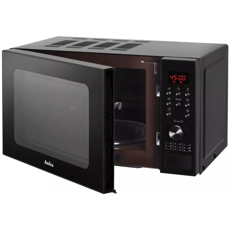Micro-ondas Amica AMGF20E1GB micro-ondas de base plana com grelhador 20 L 700 W preto