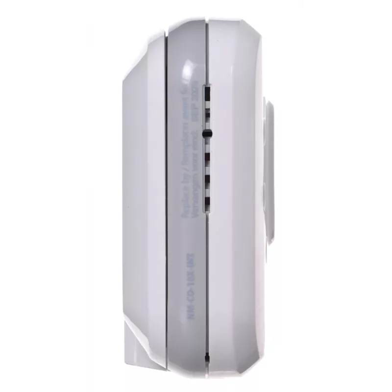 Detetor de monóxido de carbono FireAngel NM-CO10X modelo com interface com interface com fios para segurança doméstica