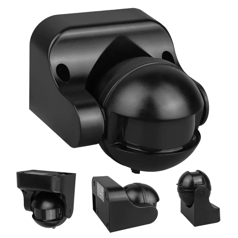 Detetor de movimento PIR MACLEAN MCE358 B/B – detetor de infravermelhos passivo para interiores