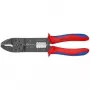 Knipex 97 49 27 ferramenta de cravar preto crimpador de cabos (97 49 27)