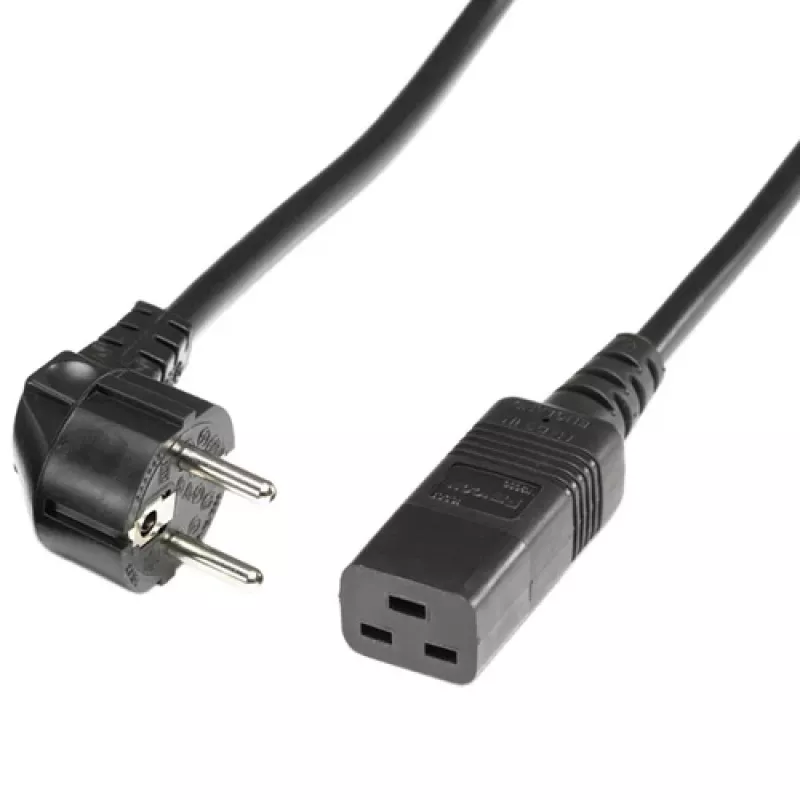 Cabo de alimentação Schuko IEC320 C19 16A 3,0 m ROLINE