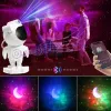 Lâmpada projetor de estrelas Hawk HW-STAR01 com altifalante integrado — projetor de luz de galáxias