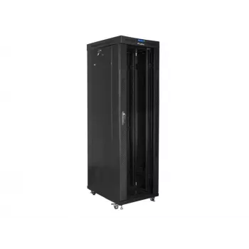 Armário rack Lanberg FF01-6042-12BL 42U rack autónomo preto