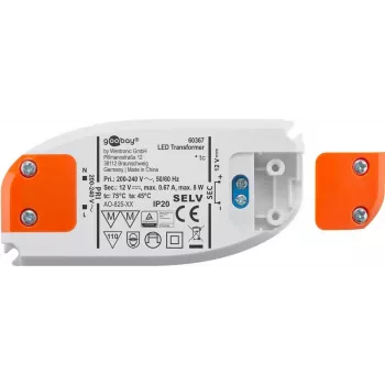 Transformador LED Goobay 12 V/8 W (60367)