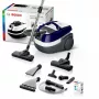 Aspirador de água e pó Bosch BWD 41740 AquaWash&Clean — 1700 W, depósito de 5 litros, filtro EPA, tubo telescópico, raio de 9 m, roxo