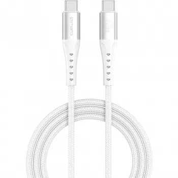Cabo USB 4smarts 541452 1,5 m USB-C branco 0,48 Gbit/s