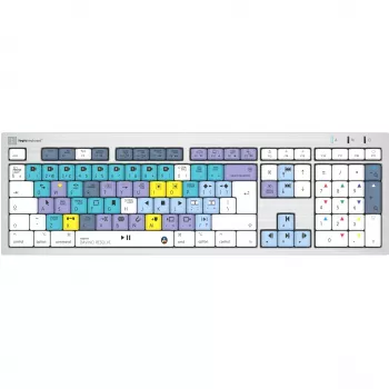 Logickeyboard LKB-RESC-CWMU-UK teclado Office USB QWERTY inglês