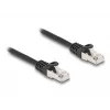 Cabo DeLOCK RJ50 macho para RJ50 macho S/FTP 0,5 m preto