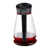 Chaleira elétrica PRIME3 1,5 L 2200 W vermelha transparente