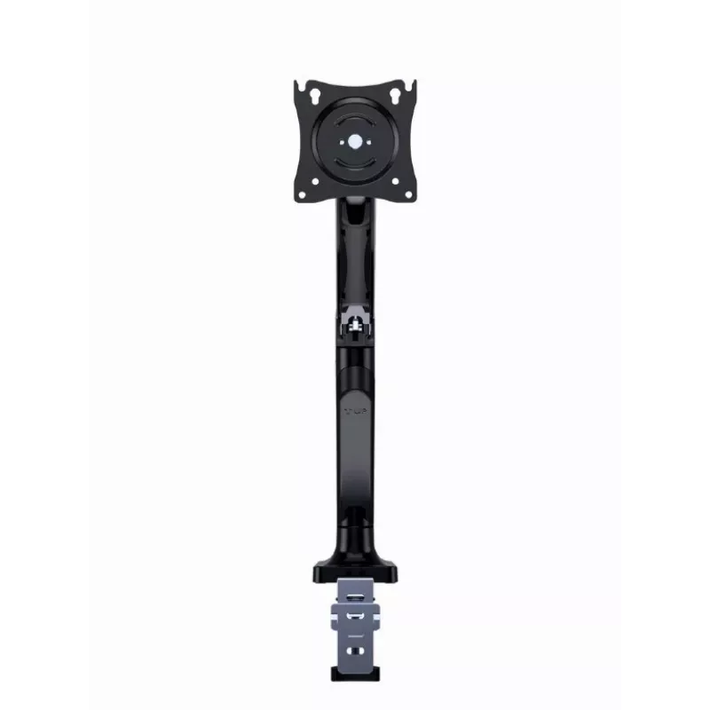 Suporte para monitor GEMBIRD MA-DA1-03 para ecrãs de 17–35 polegadas, 10 kg, VESA 75x75–100x100, fixação por grampo/passagem na secretária, preto