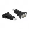 Cabo série DeLOCK 66286 USB Type-A DB-9 preto 0,8 m
