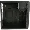 LC Power 2015MB - torre - micro ATX - sem fonte de alimentação - preto - USB/áudio (LC-2015MB-ON)