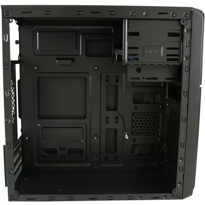 LC Power 2015MB - torre - micro ATX - sem fonte de alimentação - preto - USB/áudio (LC-2015MB-ON)