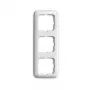 Moldura Busch-Jaeger BJ - Reflex SI, 3 módulos, branco alpino, modelo 2513-214