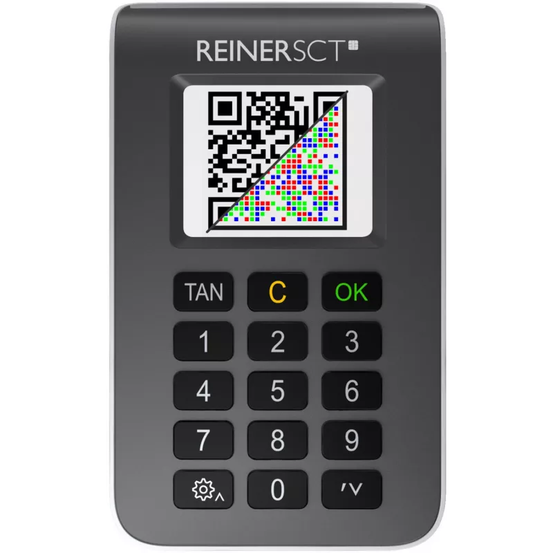 ReinerSCT tanJack photo QR - gerador de TAN - antracite