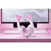 Headset Razer Kraken Kitty V2 Wired USB Type-A Branco — Circum-aural, arco de cabeça, 20–20000 Hz, cabo de 2 m