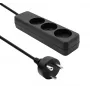 Tomada múltipla ProXtend K3-KIT07B 3 tomadas com cabo de 7 m
