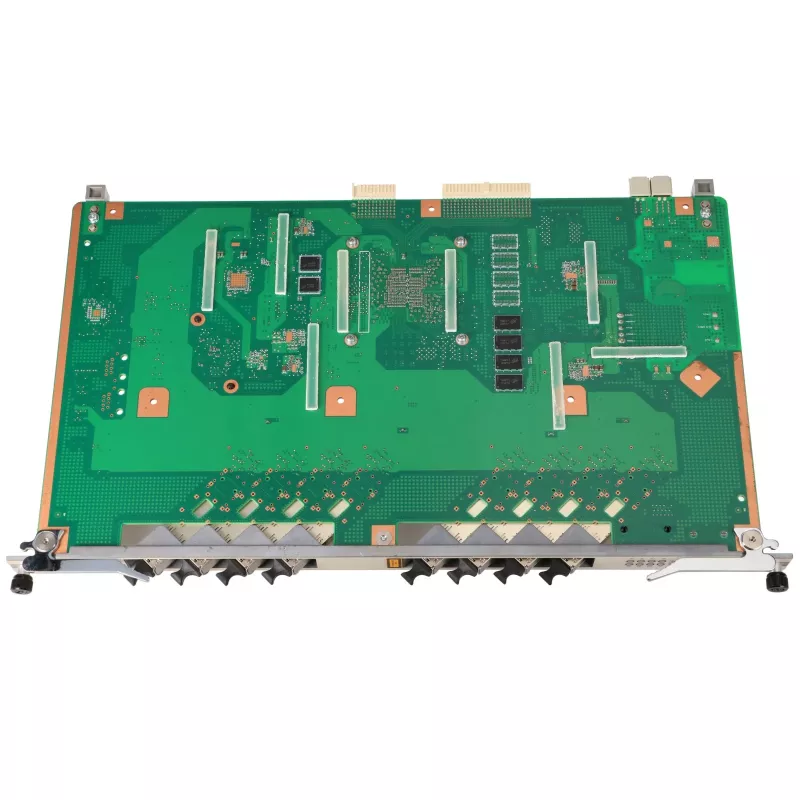 Optical Network Terminal HUAWEI H807GPBH — placa GPON com 8× portas GPON 2.5G e slot SFP