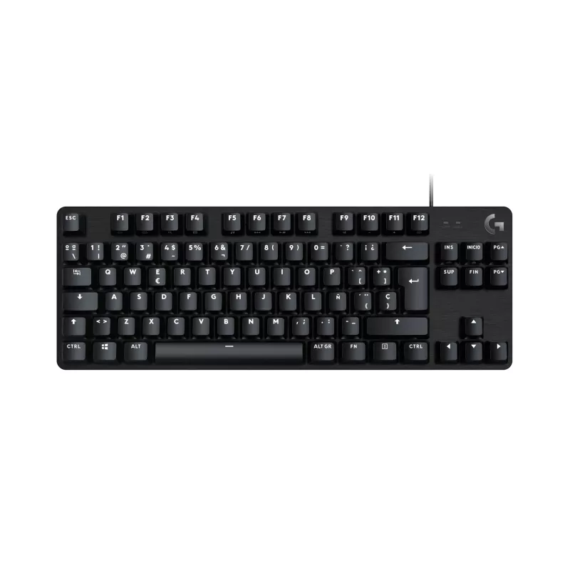 Logitech G G413 TKL SE, com fios, USB, interruptor mecânico, QWERTZ, LED, Preto