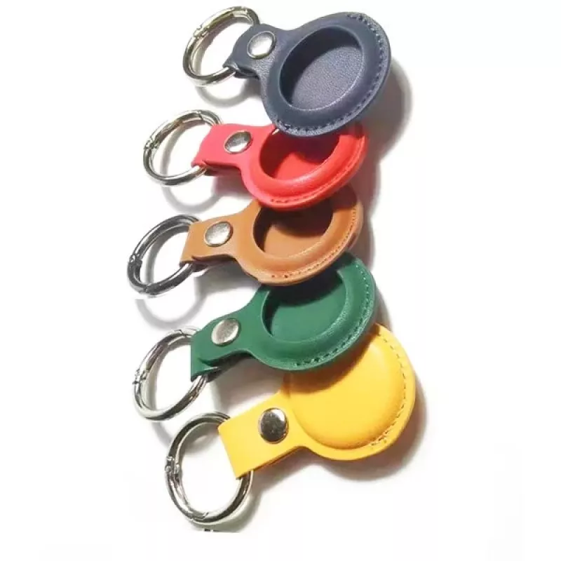4smarts Conjunto - Capa para AirTag - Metal, Pele artificial de poliuretano
