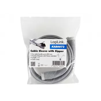 Tubo para cabos LogiLink KAB0073 cinzento